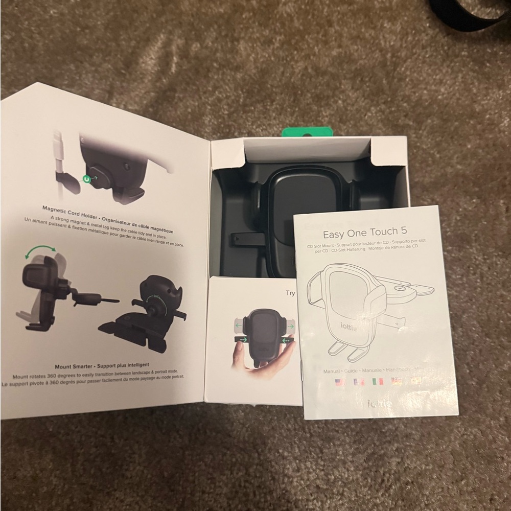 Easy One Touch 5 Black Car Mount